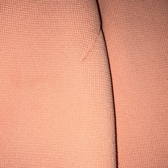 Scanlan Theodore Peach Double-Breasted Blazer – Luxury Tailored Piece - Picture 4 of 6